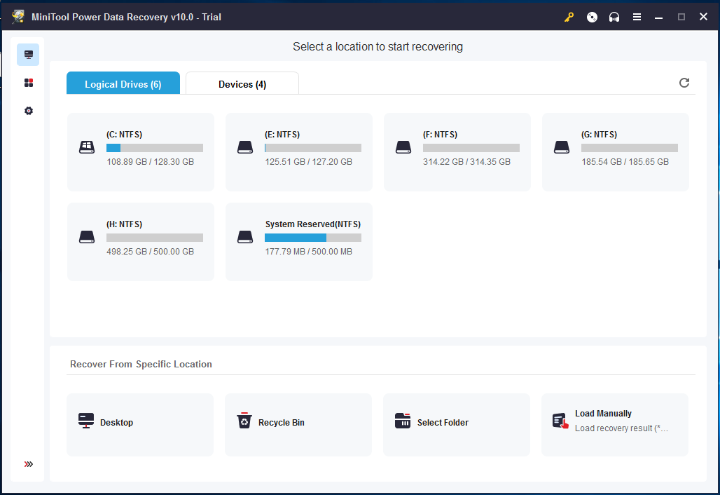 MiniTool Power Data Recovery Raton