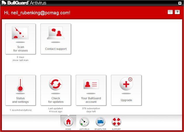 BullGuard Antivirus Crack 26.0.18 + Keygen mais recente