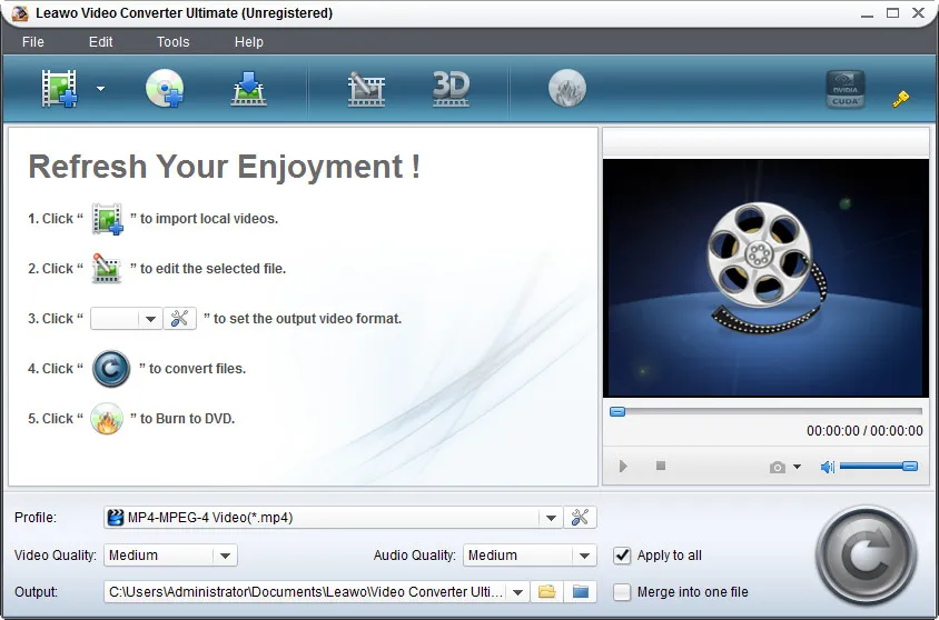 Leawo Video Converter Ultimate Crack 11.0.0.4 + Patch grátis