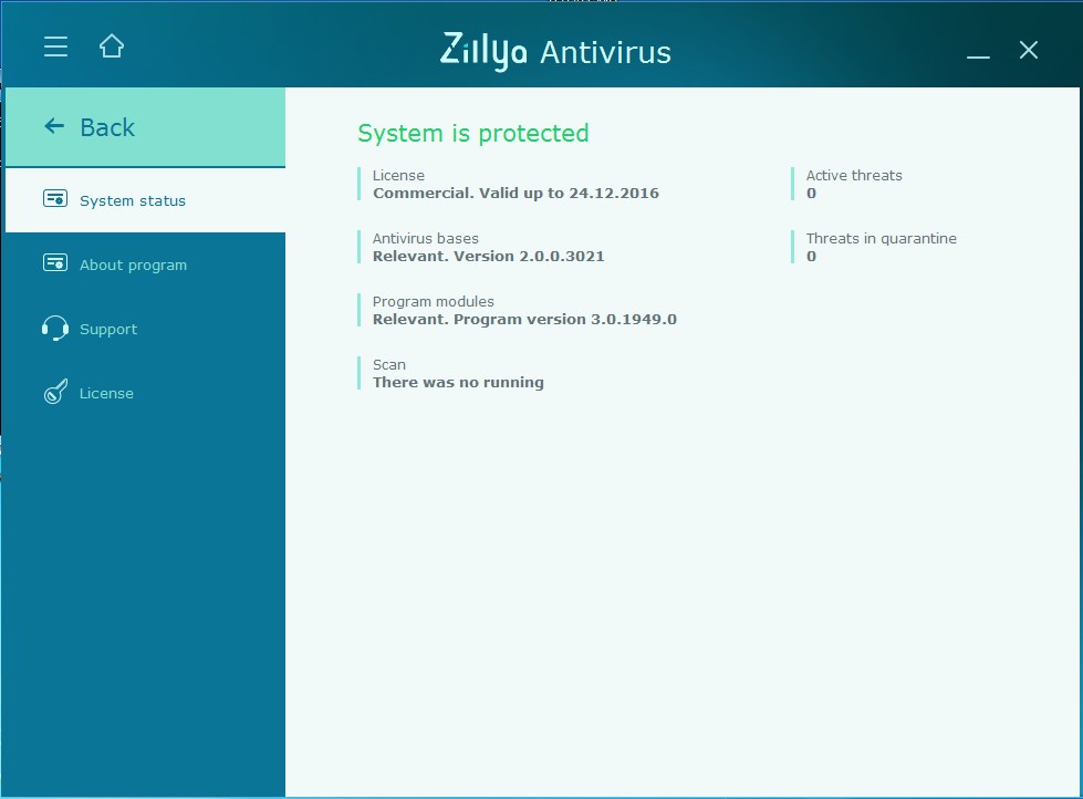 Zillya Antivirus Crack 3.0.2367.0 + Keygen mais recente