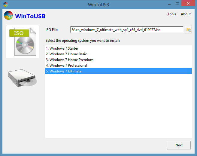 WinToUSB Enterprise 7.1 Crack mais recente + Download grátis de Keygen