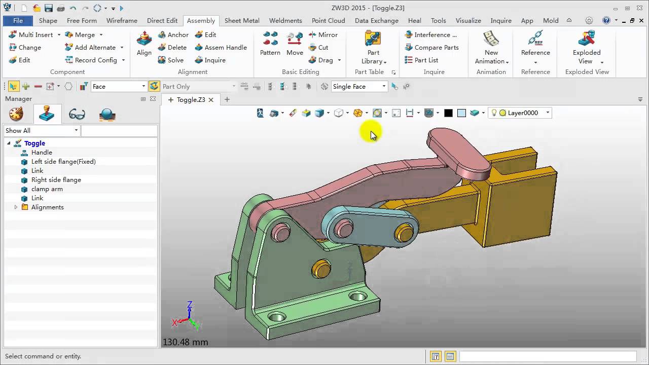 Rachadura ZW3D