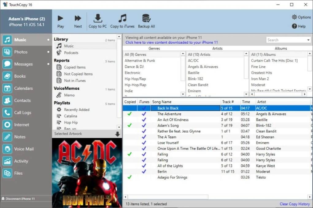 Torrent TouchCopy