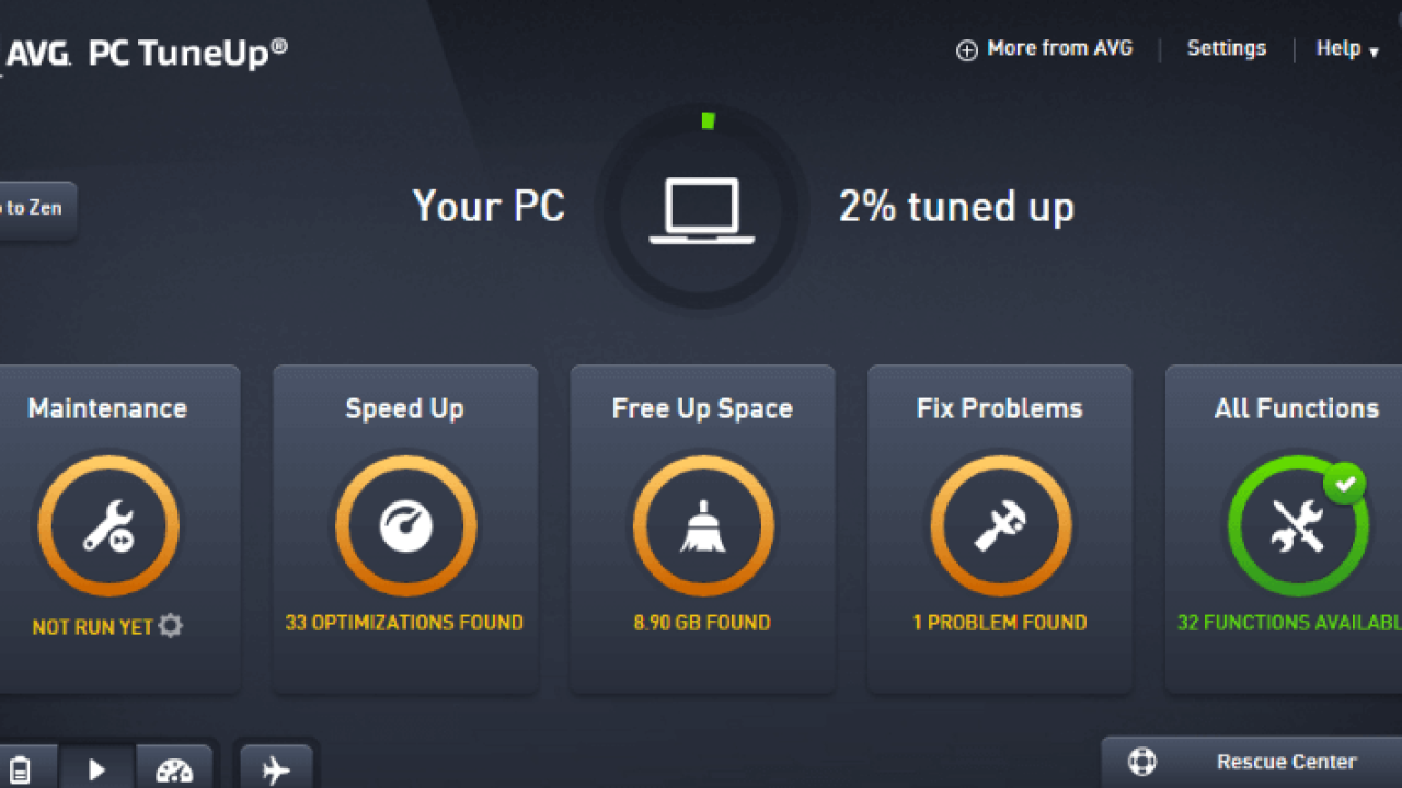 AVG PC Tuneup Raton