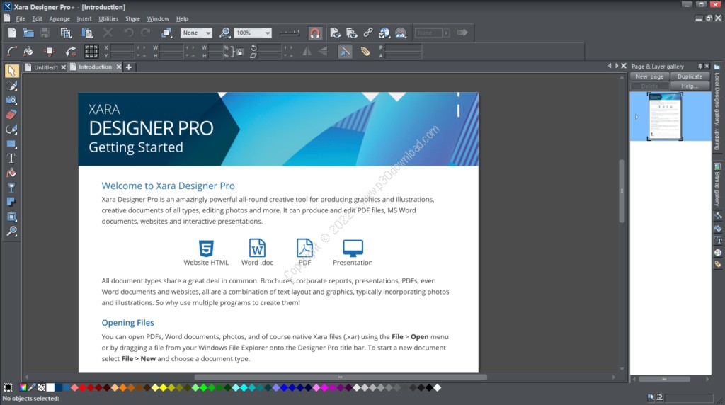 Xara Designer Crack v22.1.0.65105 + Keygen mais recente