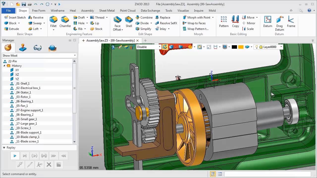 Rachadura ZW3D